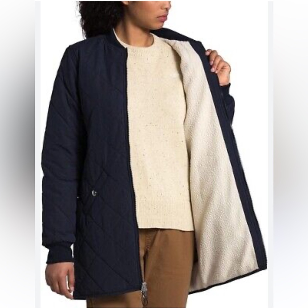 The North Face Women's Cuchillo Parka Aviator Navy Size M navy color